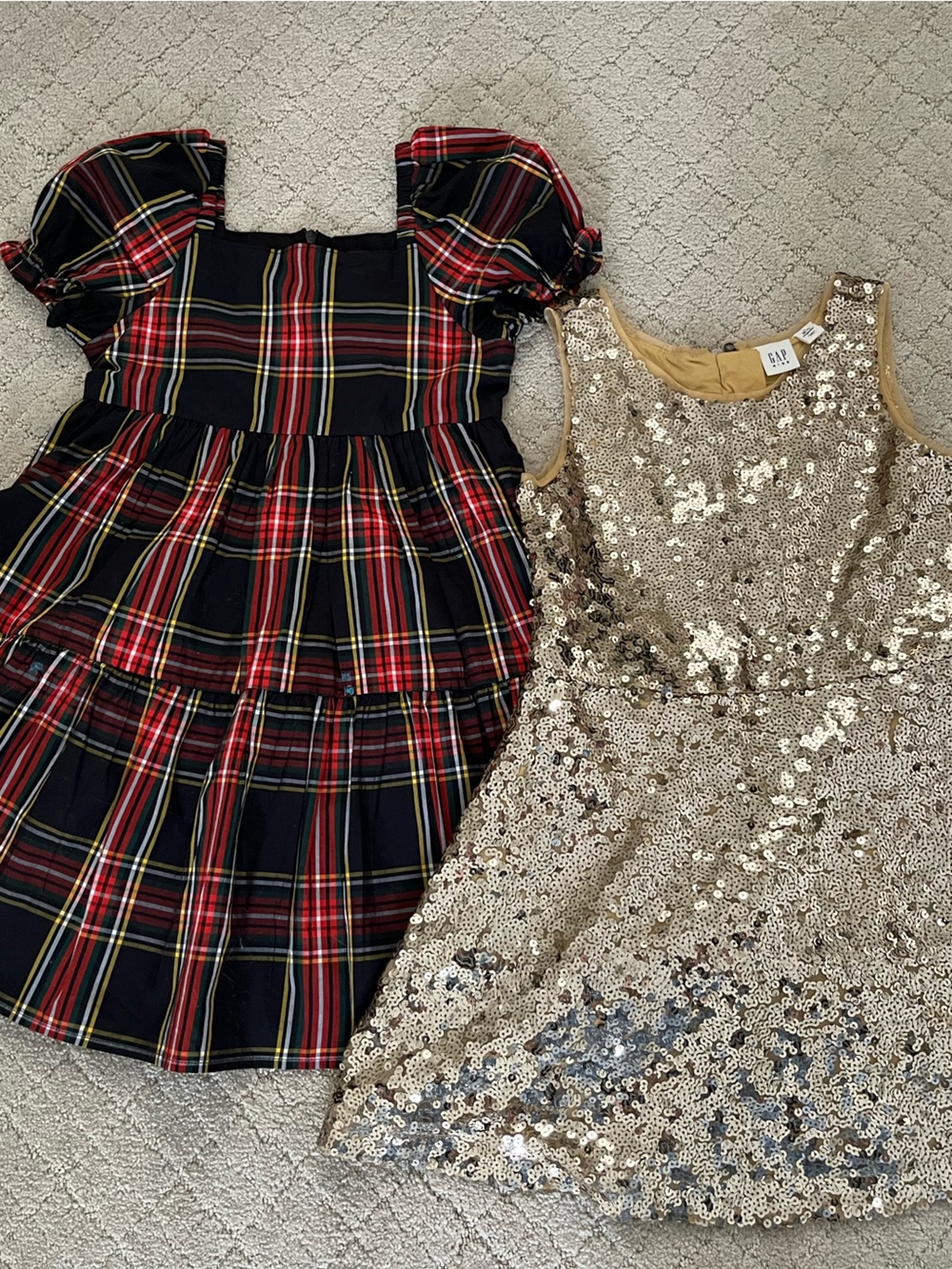 Crewcuts and Gap Holiday dresses